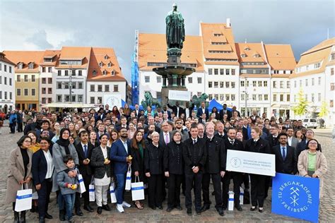 Tu Bergakademie Freiberg Verabschiedet Absolventen