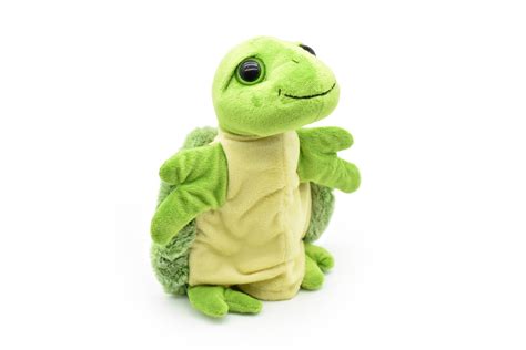 Sea Turtle, Puppet, Big Eyes, Realistic Plush Animal, Stuffed Animal ...