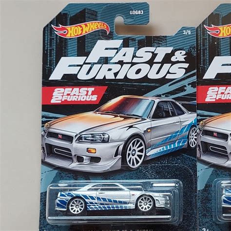 Jual Hot Wheels Fast Furious Nissan Skyline R Kota Samarinda Maryam Toys Tokopedia