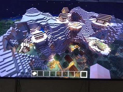 Unusual mountain village. Seed -1949504005 (1086, 123, -1171) : r ...