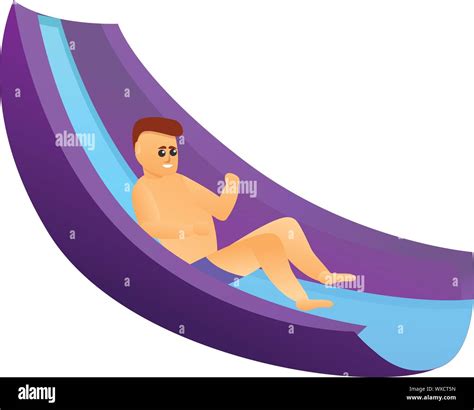 Aqua Park Woman Stock Vector Images Alamy