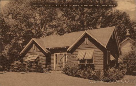 One Of The Little Club Cottages Schroon Lake Ny