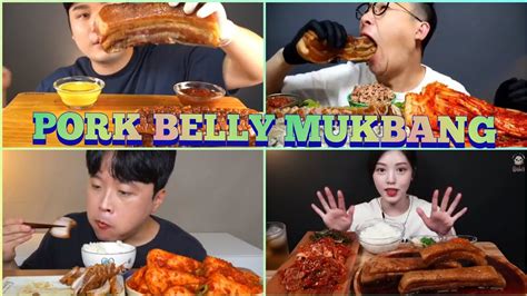 Satisfying Mukbang Pork Belly Asmr Mukbang Asmr Youtube