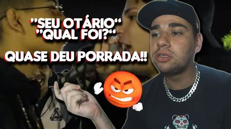 Quase Deu Porrada Krawk X Gust Youtube