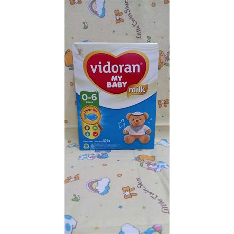 Jual Vidoran My Baby Susu Pertumbuhan Anak Usia Bulan Kotak Gr