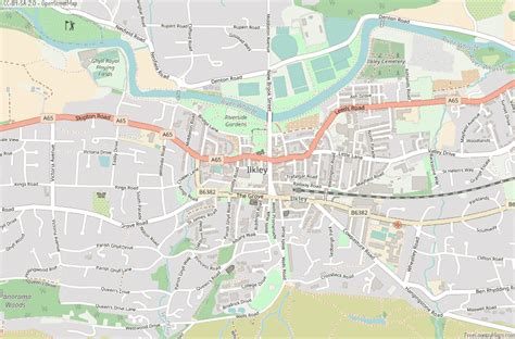 Old Maps Of Ilkley