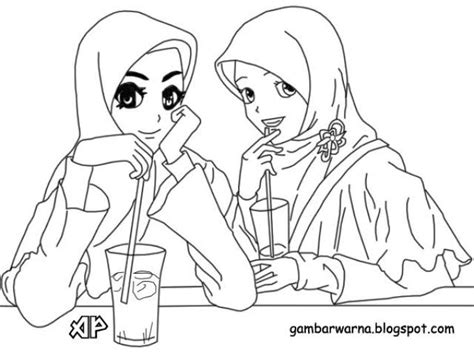 Gambar Mewarnai Barbie Hijab 53 Koleksi Gambar