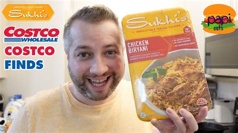 Costco Finds Sukhis Irresistible Indian Cuisine Chicken Biryani Review Youtube