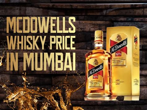 Mcdowell’s Whisky Price in Mumbai [2023 Updated List]