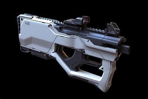 D Concept Sci Fi Gun Oleg Ovigon D Concept Sci Fi Gun By Oleg