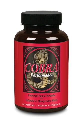 Natural Balance Cobra Performance Powerful Mens Formula Capsules 120 Ct King Soopers