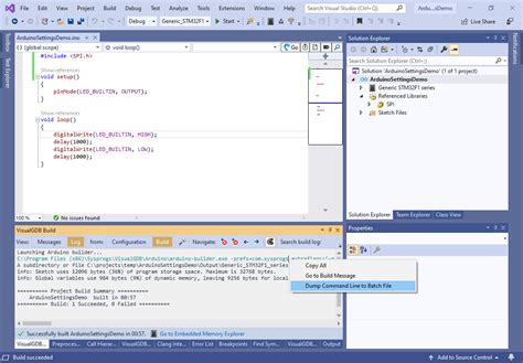 Diagnosing Build Errors For Arduino Projects Visualgdb Tutorials