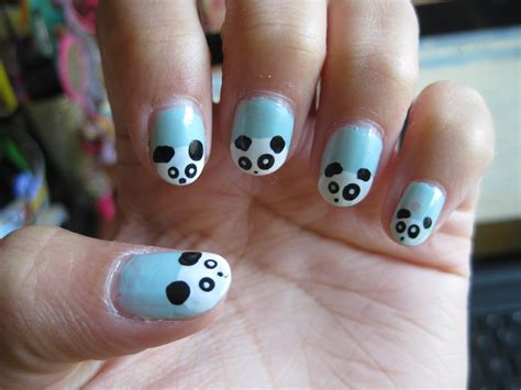 Panda Nails D A Panda Nail Manicure Nail Painting And Decorating