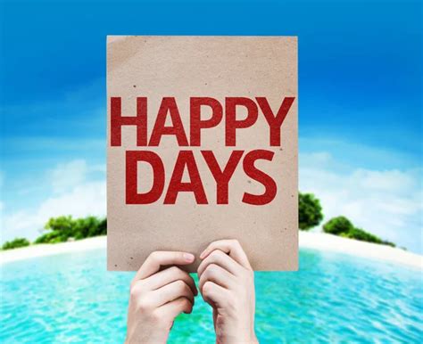 Happy days Stock Photos, Royalty Free Happy days Images | Depositphotos