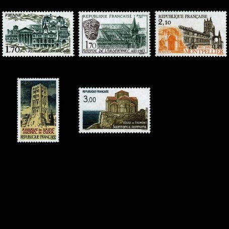 Timbres pour philatélistes N 2348 52 France Poste 1981 1990