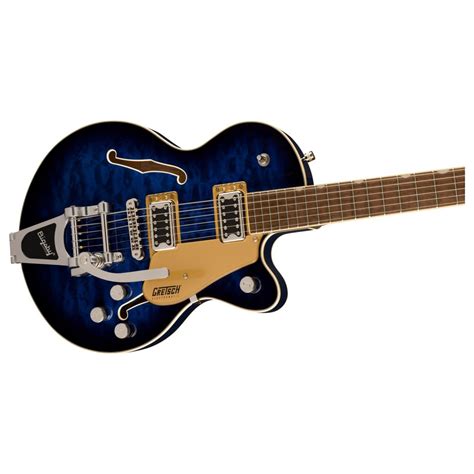 Gretsch G5655t Qm Electromatic Cb Jr W Bigsby Hudson Sky At Gear4music