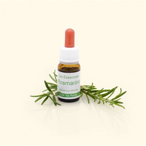 Olio Essenziale Di Rosmarino 10 Ml Al Naturale