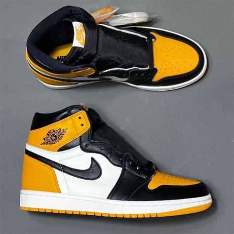 Air Jordan Taxi Yellow Toe Release Date Sbd