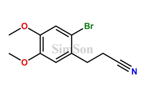 Bromo Dimethoxyphenyl Propanenitrile Cas No