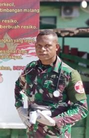 Putra Daerah Dari Merauke Jadi Tenaga Medis TNI AD Putra Daerah Dari