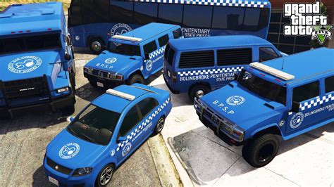 Gta 5 Stealing Bolingbroke Penitentiary State Prison Vehicles With