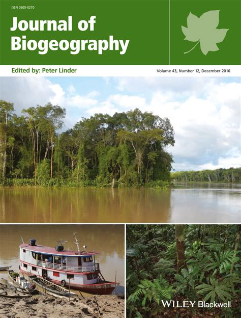 Journal of Biogeography : Vol 43 , No 12