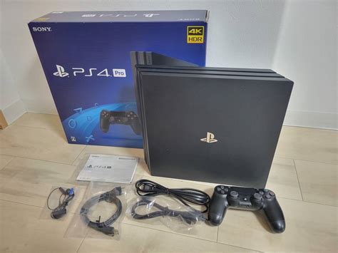 Ps4 Pro 本体 Playstation4 ジェットブラック Cuh 7200 Ssd500gbps4本体｜売買されたオークション情報