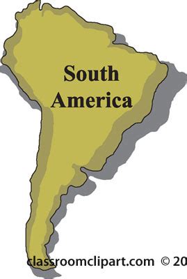 South America Map Clipart Clipart Suggest