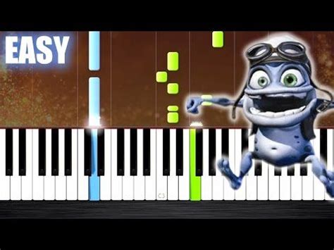 Crazy Frog - Axel F - EASY Piano Tutorial by PlutaX | Piano tutorial ...