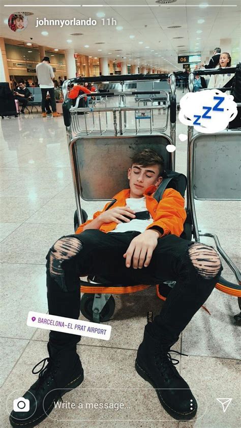 𝙹𝚘𝚑𝚗𝚗𝚢 𝙾𝚛𝚕𝚊𝚗𝚍𝚘 𝙸𝚖𝚊𝚐𝚒𝚗𝚎𝚜 Airport Johnny Orlando Instagram Jonny