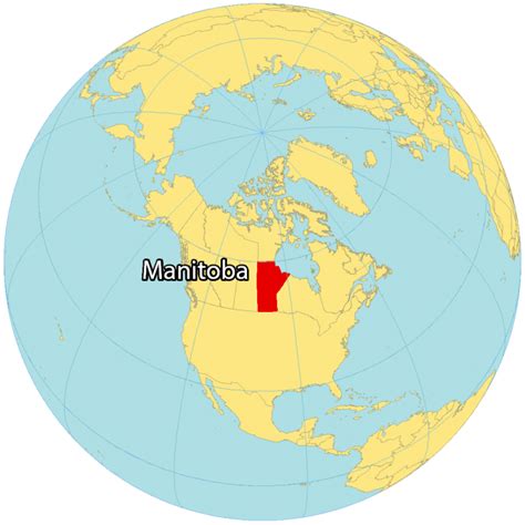 Manitoba Map Cities And Roads Gis Geography