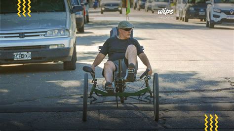 Walter Readapta Su Bici Para Ir C Modo Por Las Calles De Bah A Blanca