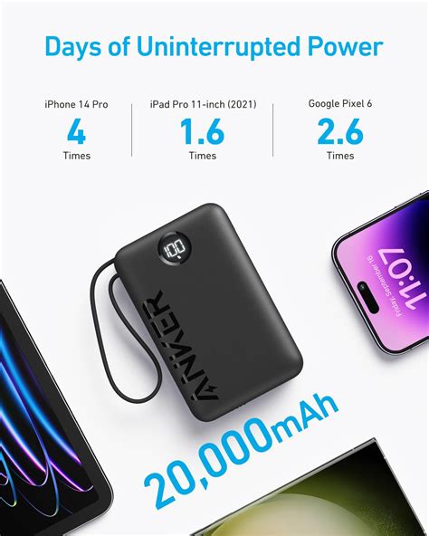 Anker 20000 Mah Power Bank Powercore Series 3 Fast 10182023