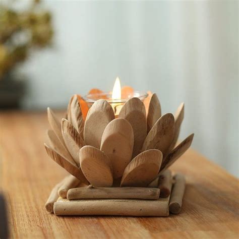 50 Unique Tea Light Holders To Light Up Your Occasion Wooden Tea Light Holder Candle Stick