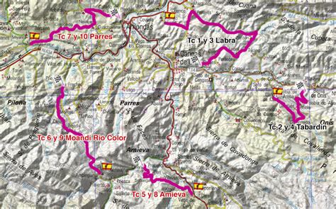 Mouchoracing LISTA DE INSCRITOS HORARIOS Y MAPA II RALLY PICOS DE