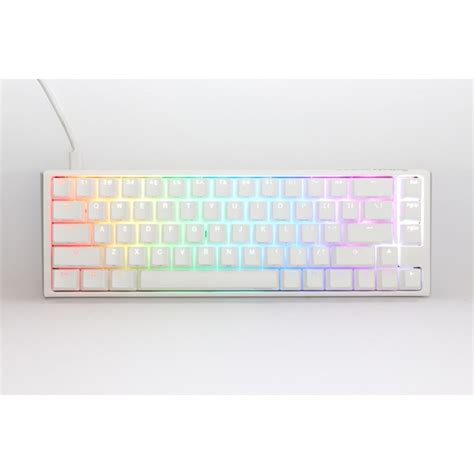 Ducky One Classic Pure White Sf Toetsenbord Wit Us Lay Out Cherry