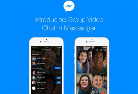 Facebook Messenger aplikacja pozwala już na grupowe rozmowy wideo