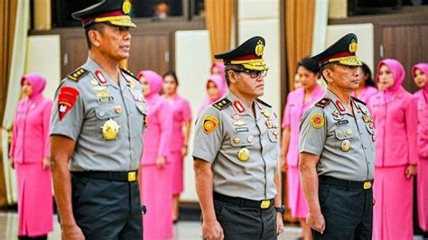 Daftar Perwira Tinggi Polri Yang Naik Pangkat Hari Ini Suntana Dan