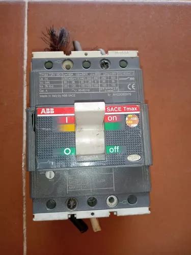 Interruptor Breakers Sace Abb Tmax T2n 160 3 Polos 56a 80amp MercadoLibre