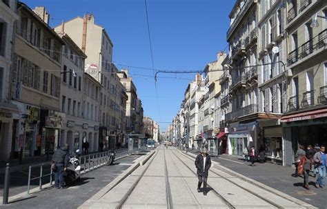 Marseille La mise en service du tramway de la rue de Rome est prévue