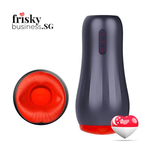 Pheb Triple Action Suction Vibration Heating Adult Men Rechargeable Masturbator Sex Toys