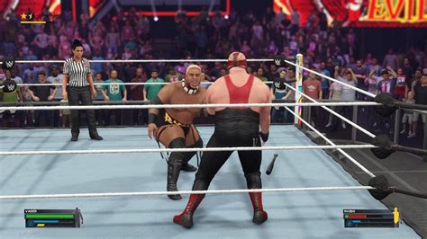 WWE 2K23 Vader Vs Rikishi Extreme Rules Match PS5 YouTube