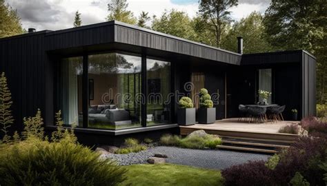 Generative AI of Modern Cozy House with Pool and Parking for Sale or ...