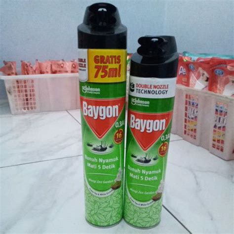 Jual BAYGON OBAT NYAMUK SEMPROT 600ML 200ML Shopee Indonesia