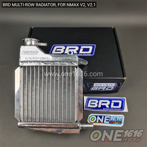 Brd Performance Radiator Two Rows Premium Materials For Nmax V1 V2 V — One1616