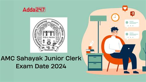 Amc Sahayak Junior Clerk Exam Date Exam Schedule Admit Card