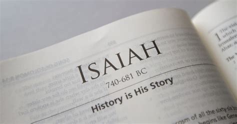 Old Testament Isaiah Guidances