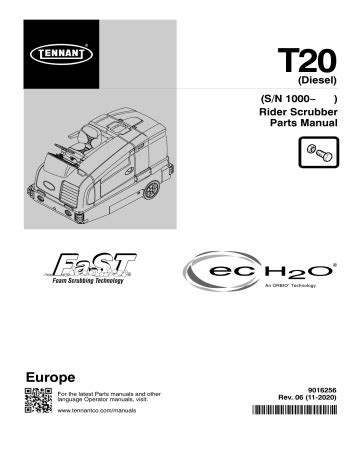 Tennant T16 Service Manual