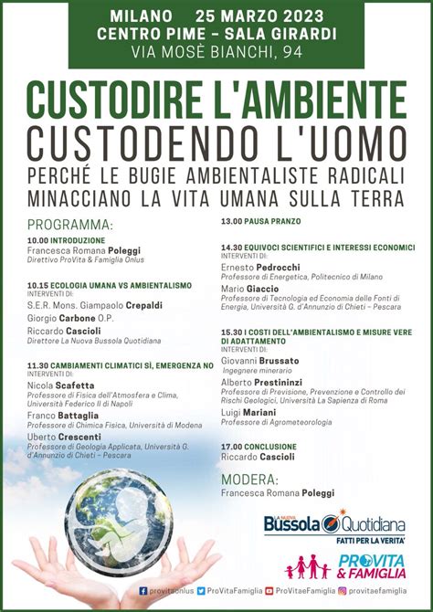 Andrea Lisimberti On Twitter RT ProVitaFamiglia CONVEGNO