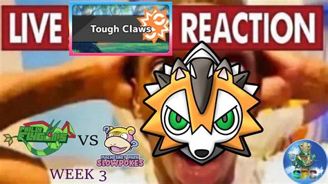 Week 3 Vs Machesney Slowpokes Lycanroc Accels Up The Rocks YouTube